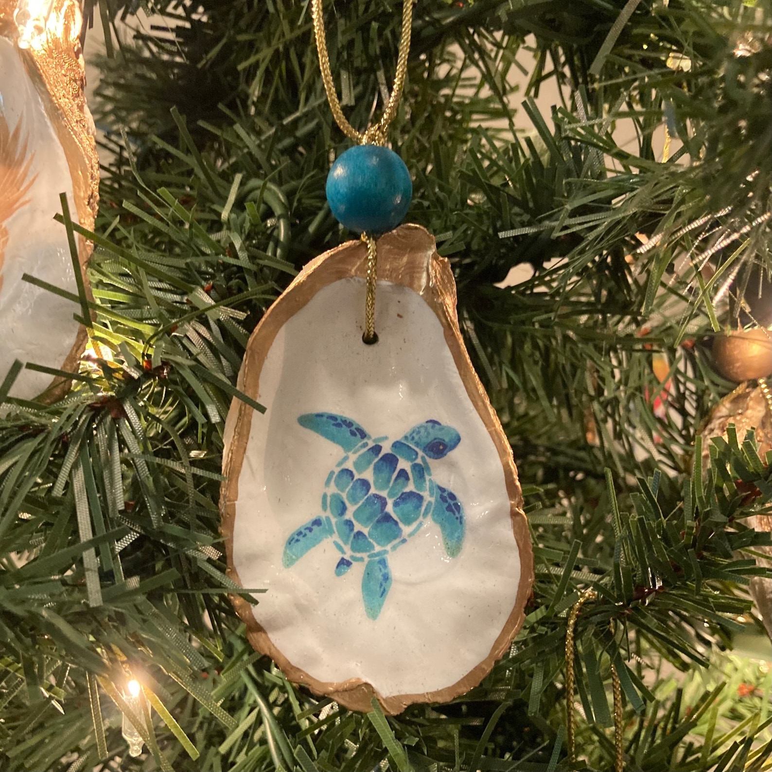 🎄Handmade Oyster Shell Christmas Ornaments | Christmas Tree Decorations | Christmas Gifts