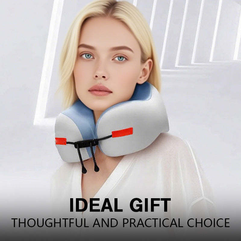 🔥Memory Foam U-Shaped Travel Neck Pillow💤