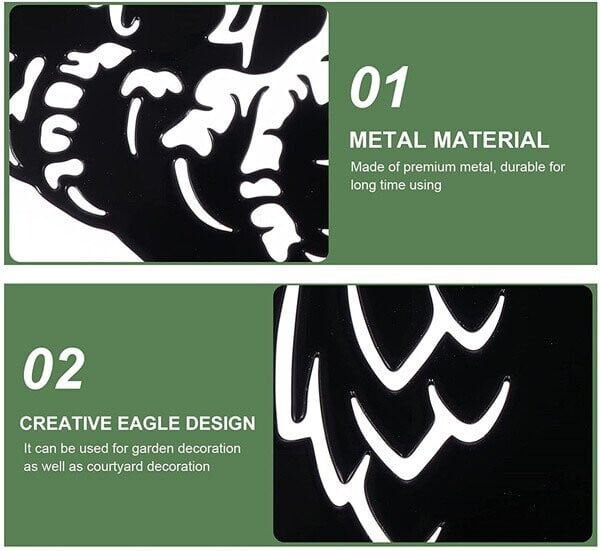 🔥Hot Sale-49% OFF -🦅Bald Eagle Metal Art -Garden Sculpture