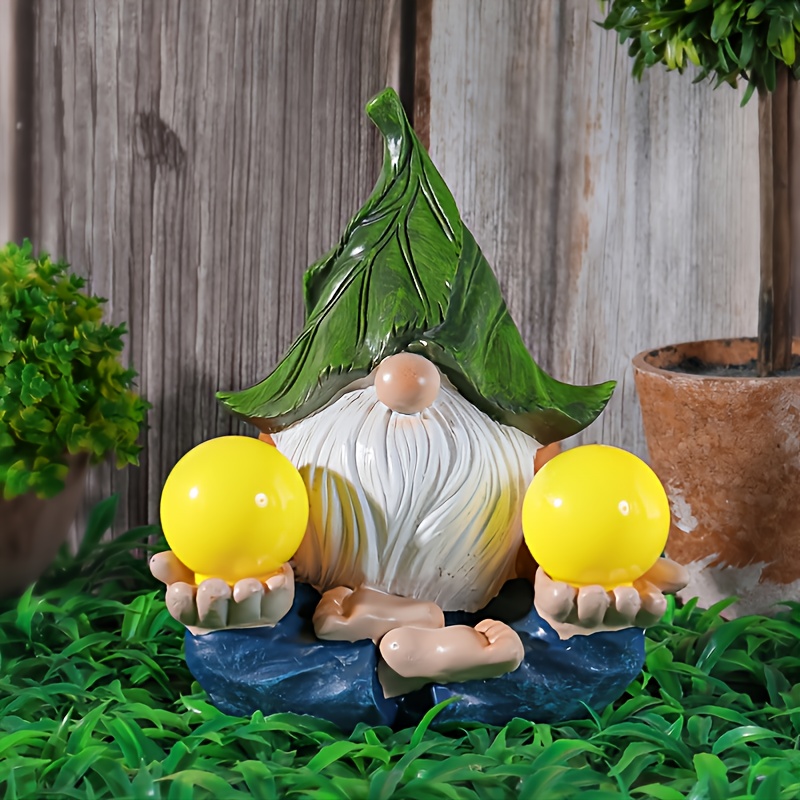 Cute Puppy Solar Night Lights - Creative Resin Crafts for Patios, Parks & Gardens