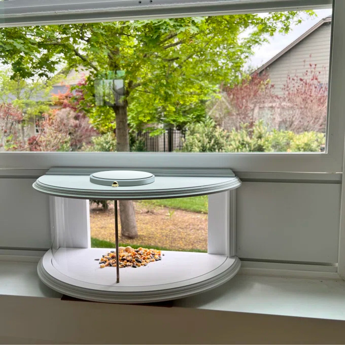 Clear View Window Tray Bird Feeder