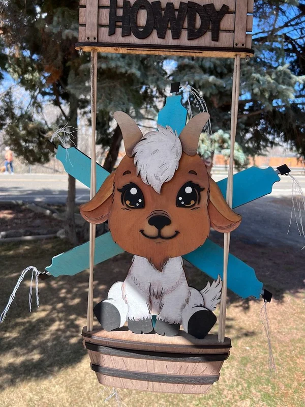 Animal Windspinner Courtyard Art Decoration