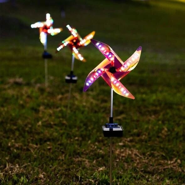 🔥Summer Hot Deals - Michigan Solar Windmill Lights