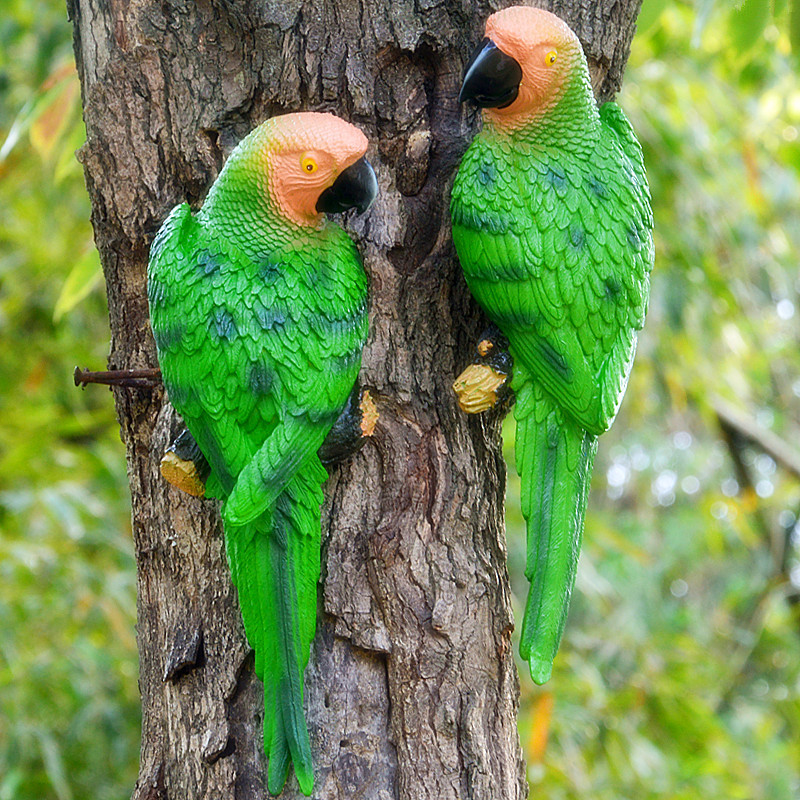 🦜Resin Parrot Design Outdoor Statue
