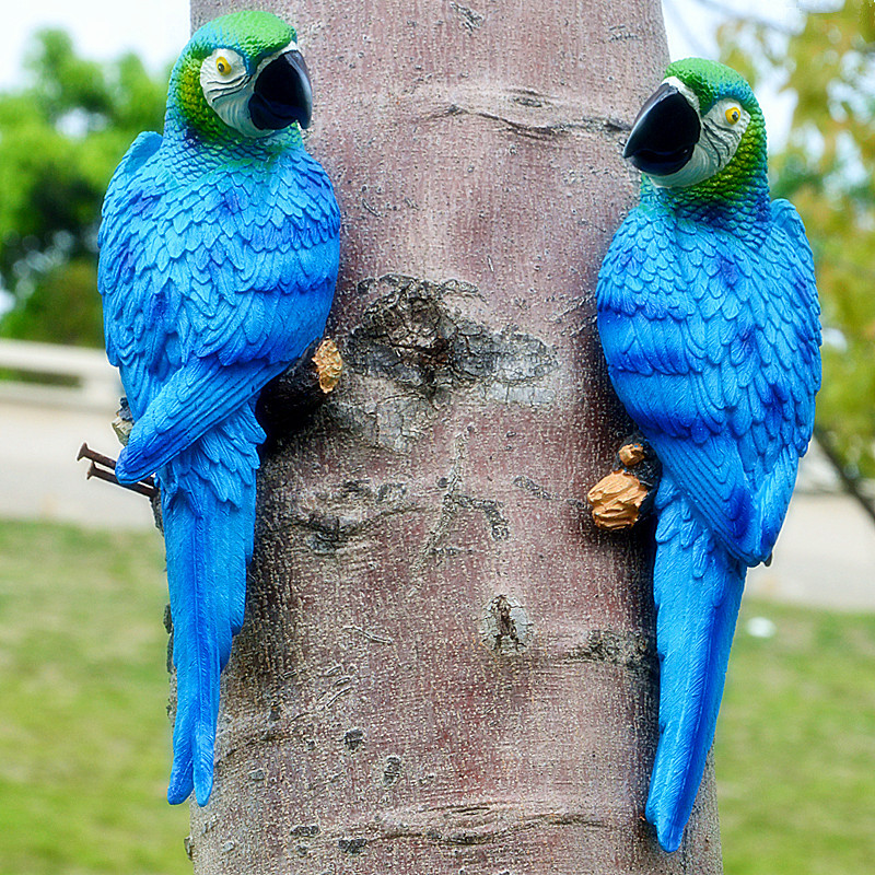 🦜Resin Parrot Design Outdoor Statue