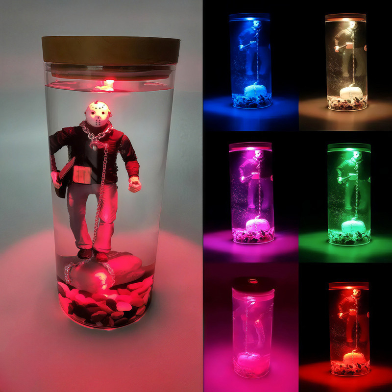 ✨Jason Luminous Water Column Lamp Halloween Decorative Gifts🎁