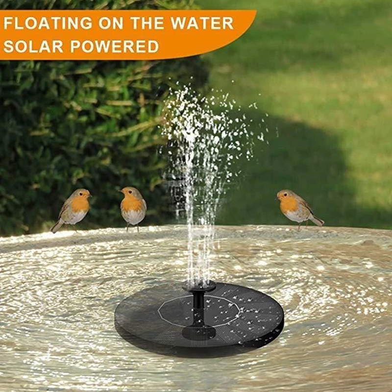 SOLAR POWER BIRD WATER FOUNTAIN
