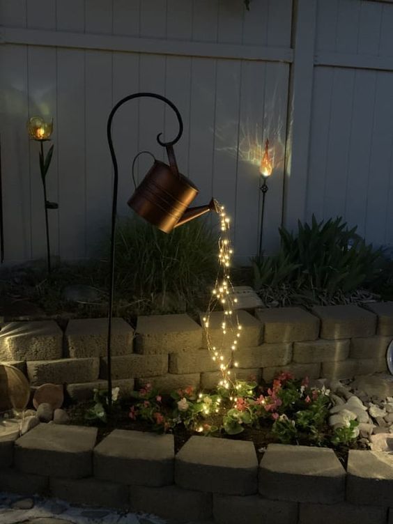 Star Shower Garden Art Light Decoration