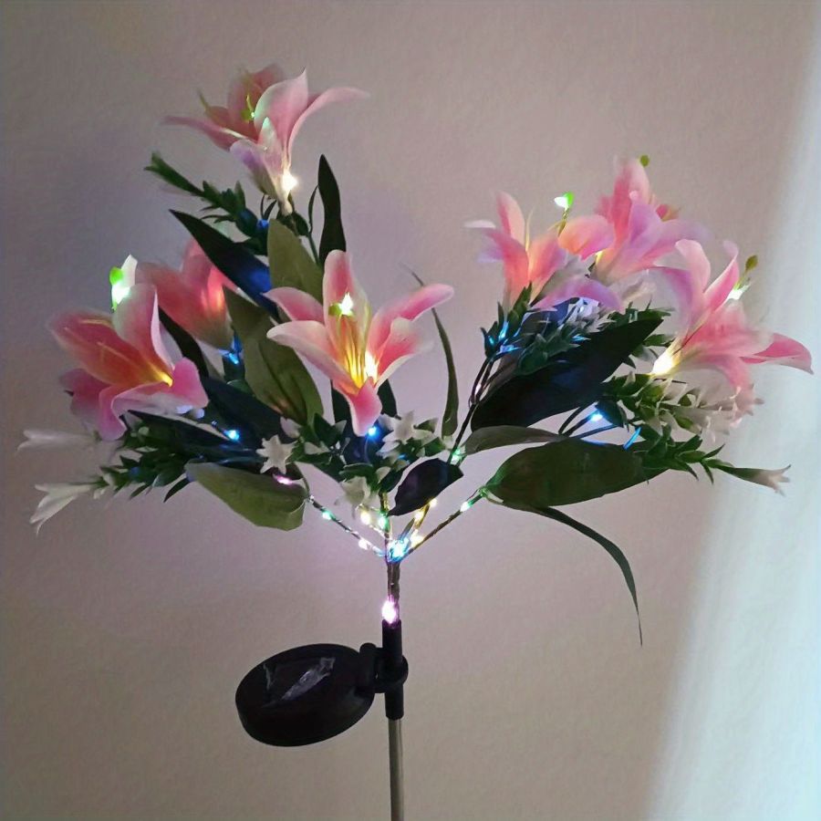 Solar Lily Light