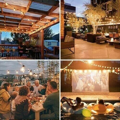 💥SOLAR POWERED 💥LED OUTDOOR STRING LIGHTS