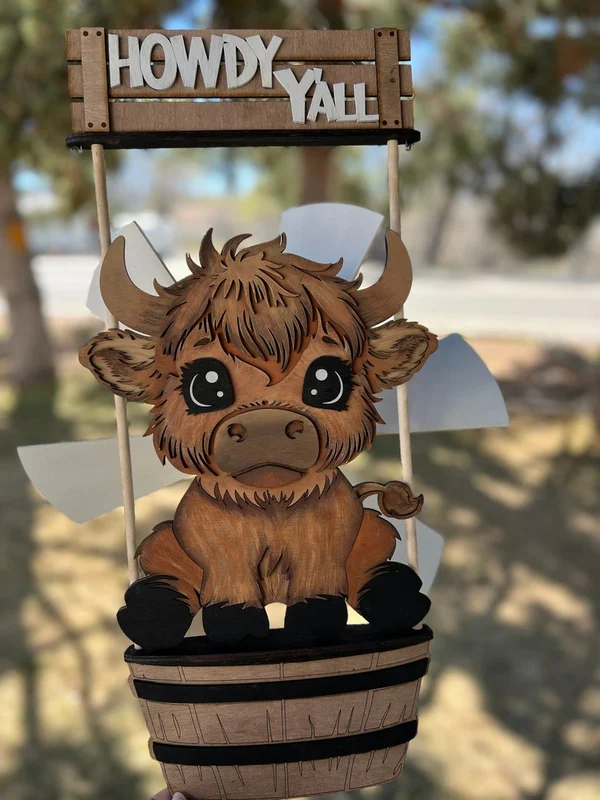 Animal Windspinner Courtyard Art Decoration