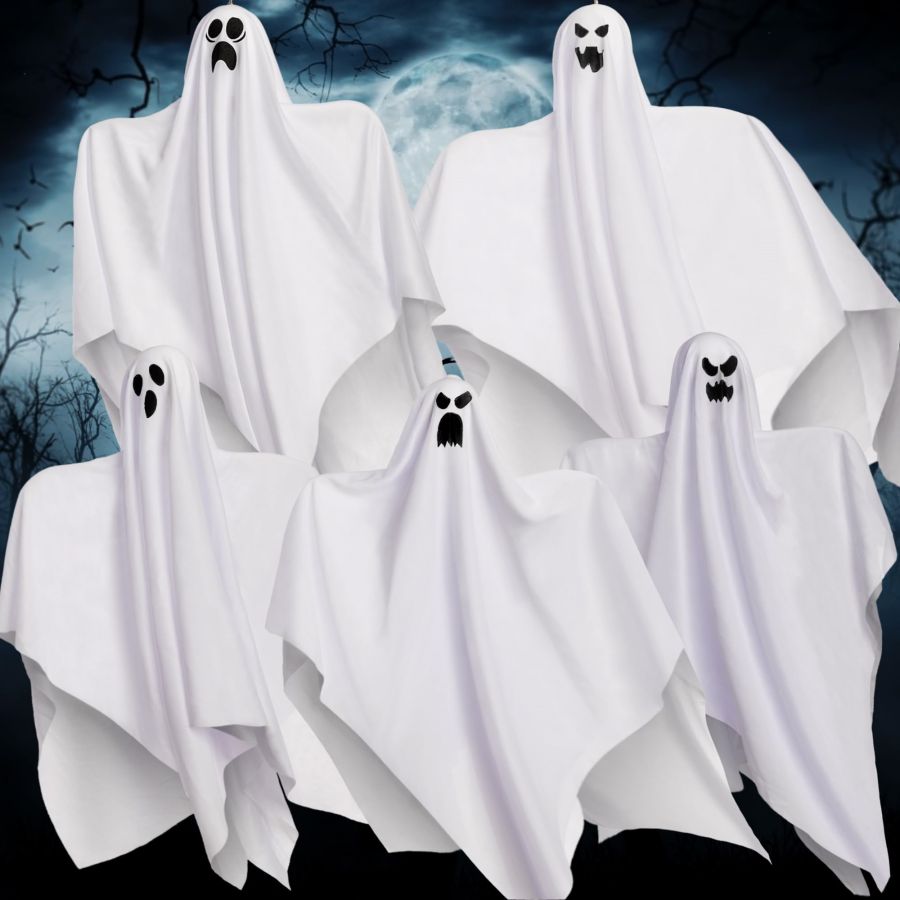 27.5" Halloween Hanging Ghosts