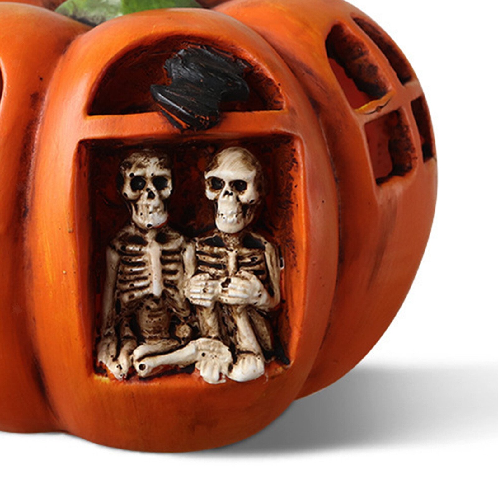 2021 New Halloween resin pumpkin light