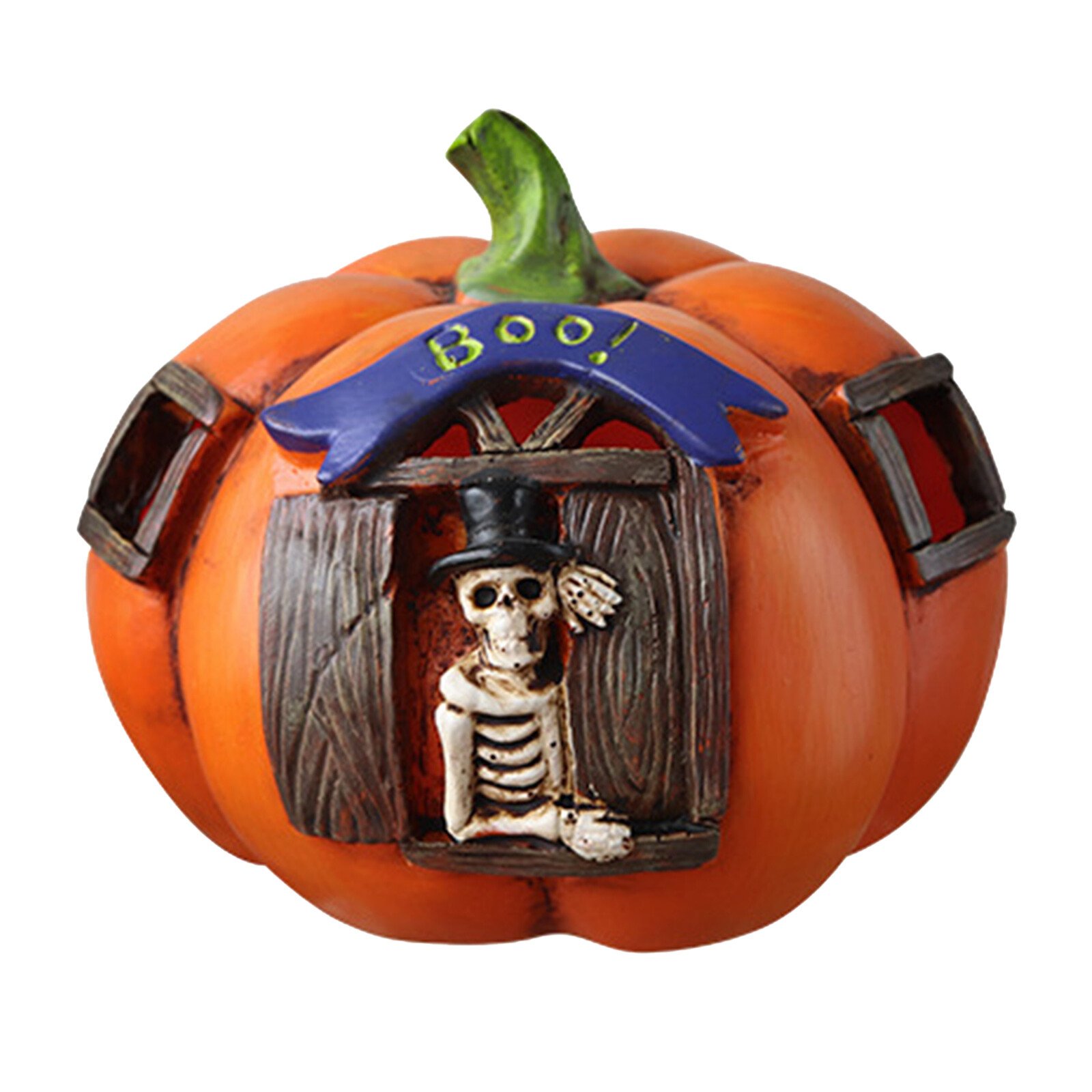 2021 New Halloween resin pumpkin light