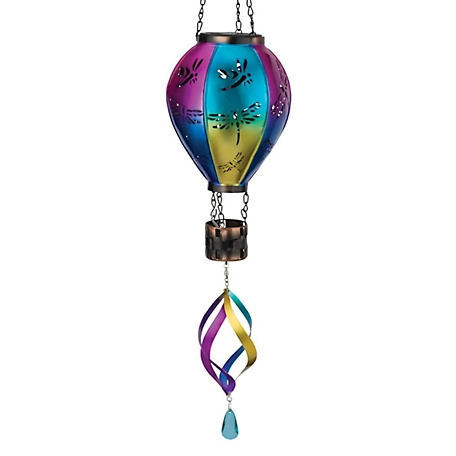 Hot Air Balloon Spinner Solar Lantern