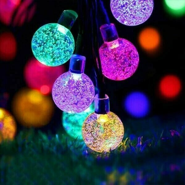 💥SOLAR POWERED 💥LED OUTDOOR STRING LIGHTS