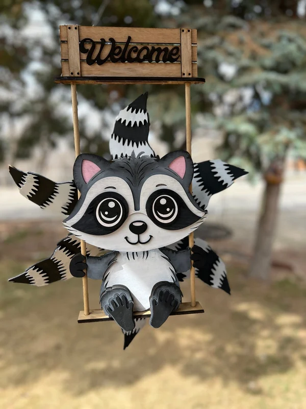 Animal Windspinner Courtyard Art Decoration