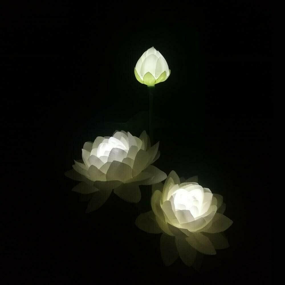 Solar Lotus Flower Garden Lights(SET OF TWO)