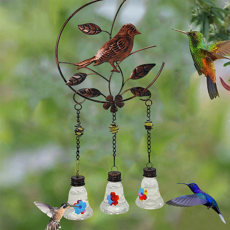 Charming Wind Chimes Hummingbird feeders