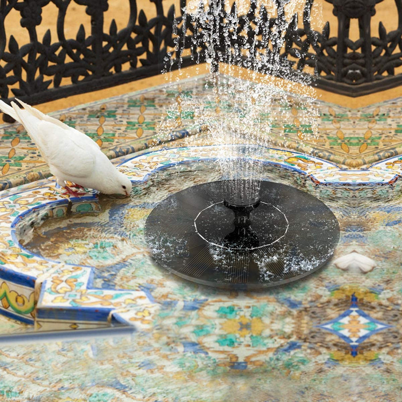 SOLAR POWER BIRD WATER FOUNTAIN