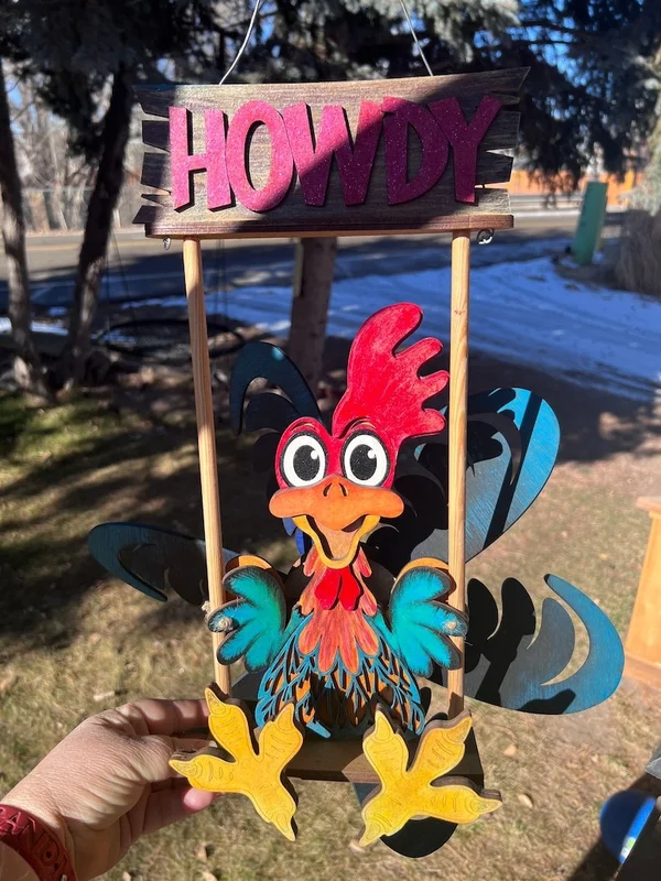 Animal Windspinner Courtyard Art Decoration