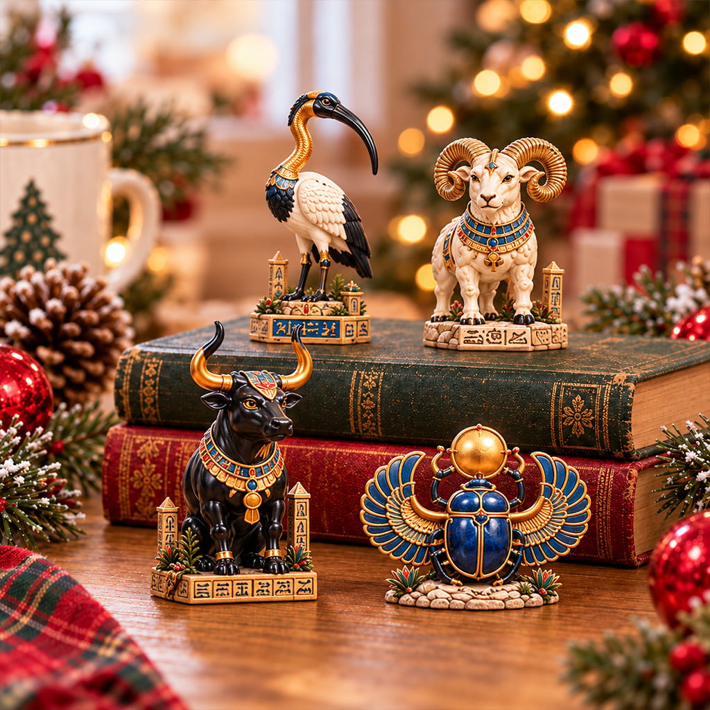 Ancient Egyptian treasure display