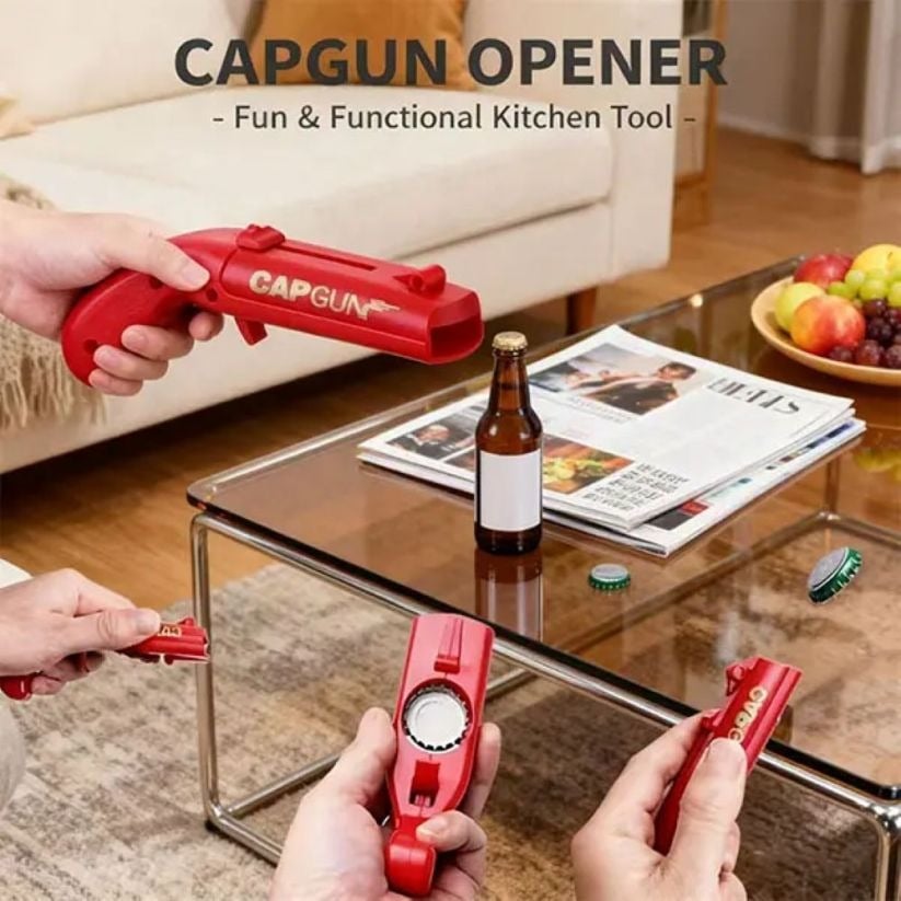 🔥Creative Bottle Opener - Perfect for Family Gatherings, BBQs, and Outdoor Events