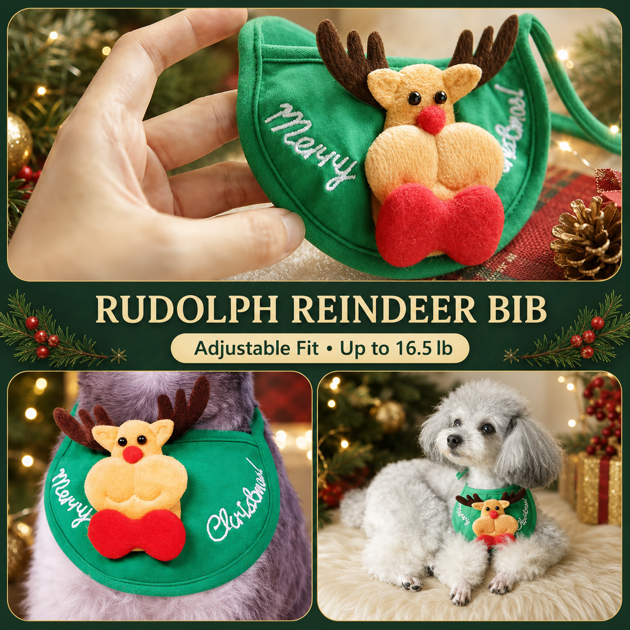 🎄Adorable Christmas Tree Pom-Pom Hat 🔥