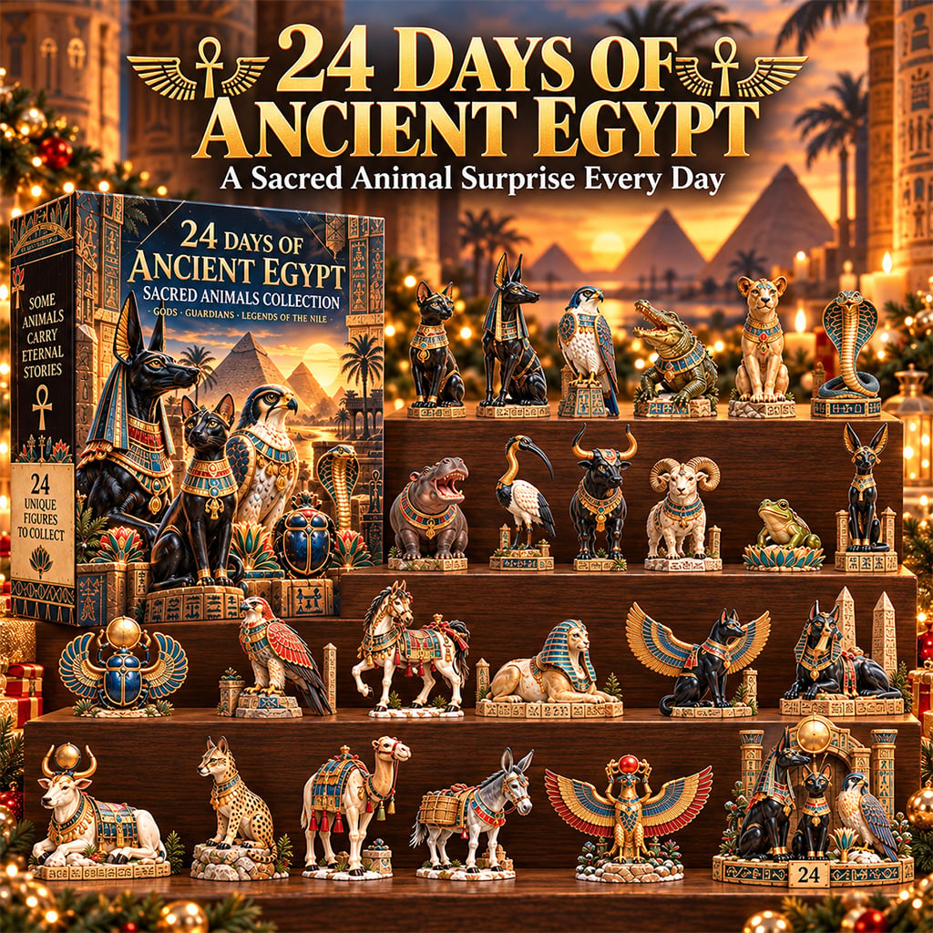 Ancient Egypt countdown calendar display