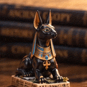 Egyptian figures and symbols