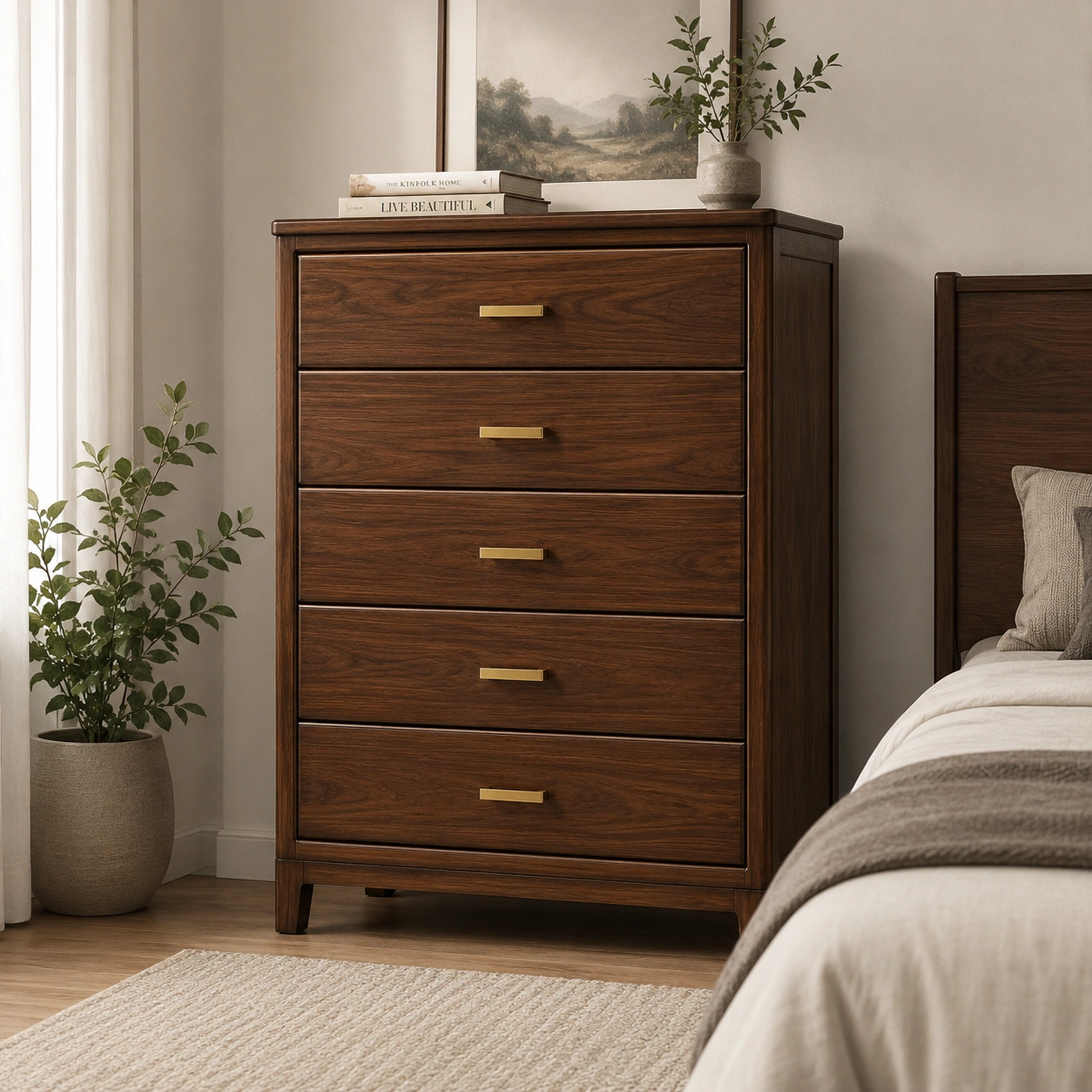 Commode a cinq tiroirs-casaelvo