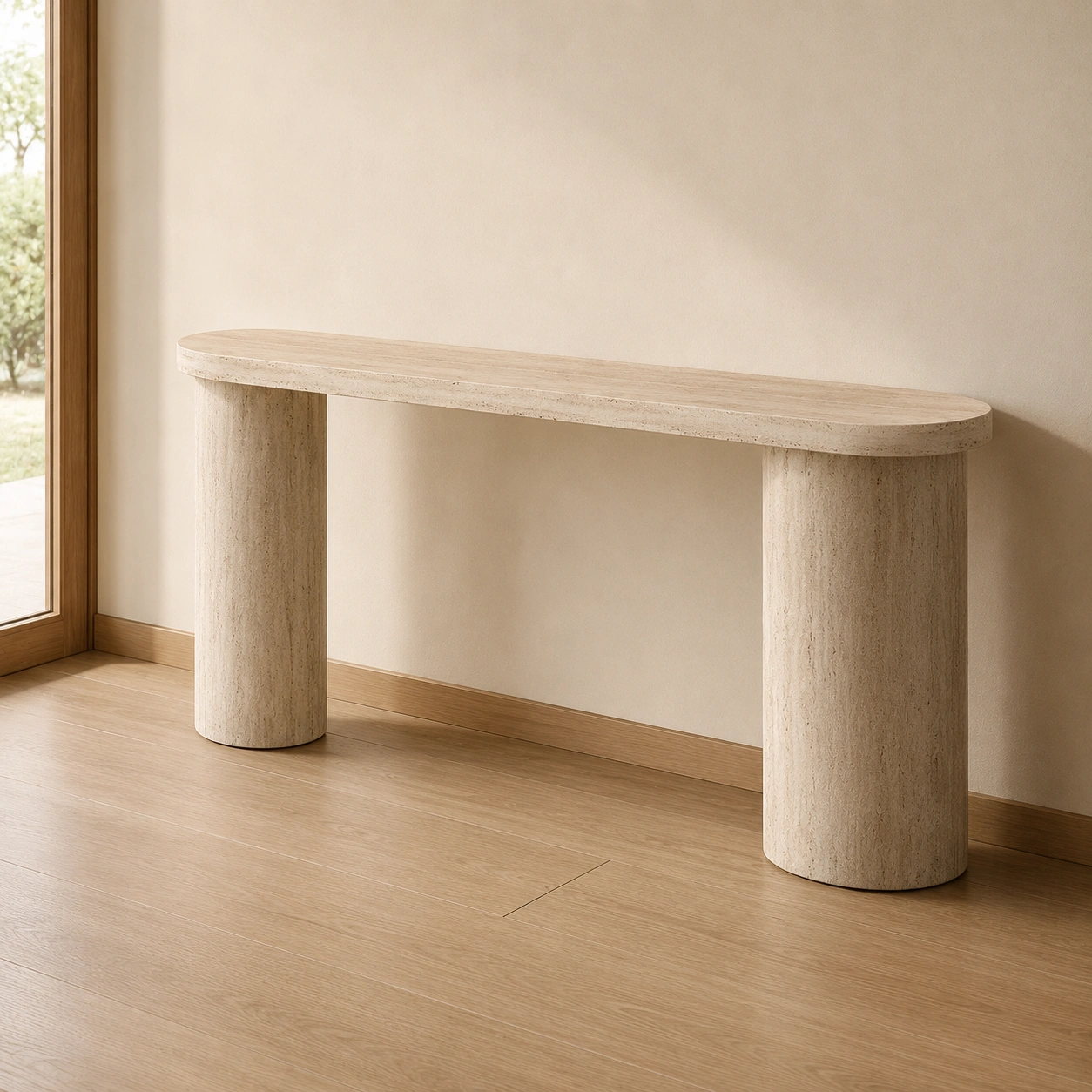 Console effet pierre minimaliste-casaelvo