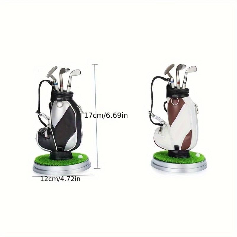 ⛳Golf Pen Holder + 3-Pen Set🏌️♂️Elevate Your Office Desk – A Hole-in-One for Style & Function
