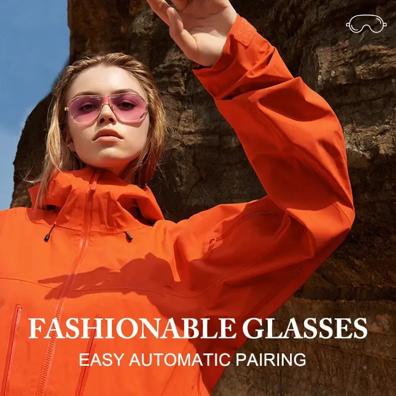 🏆Flash Sale😎 Smart Bluetooth 5.4 Audio Sunglasses – Open-Ear, UV & Blue Light Protection