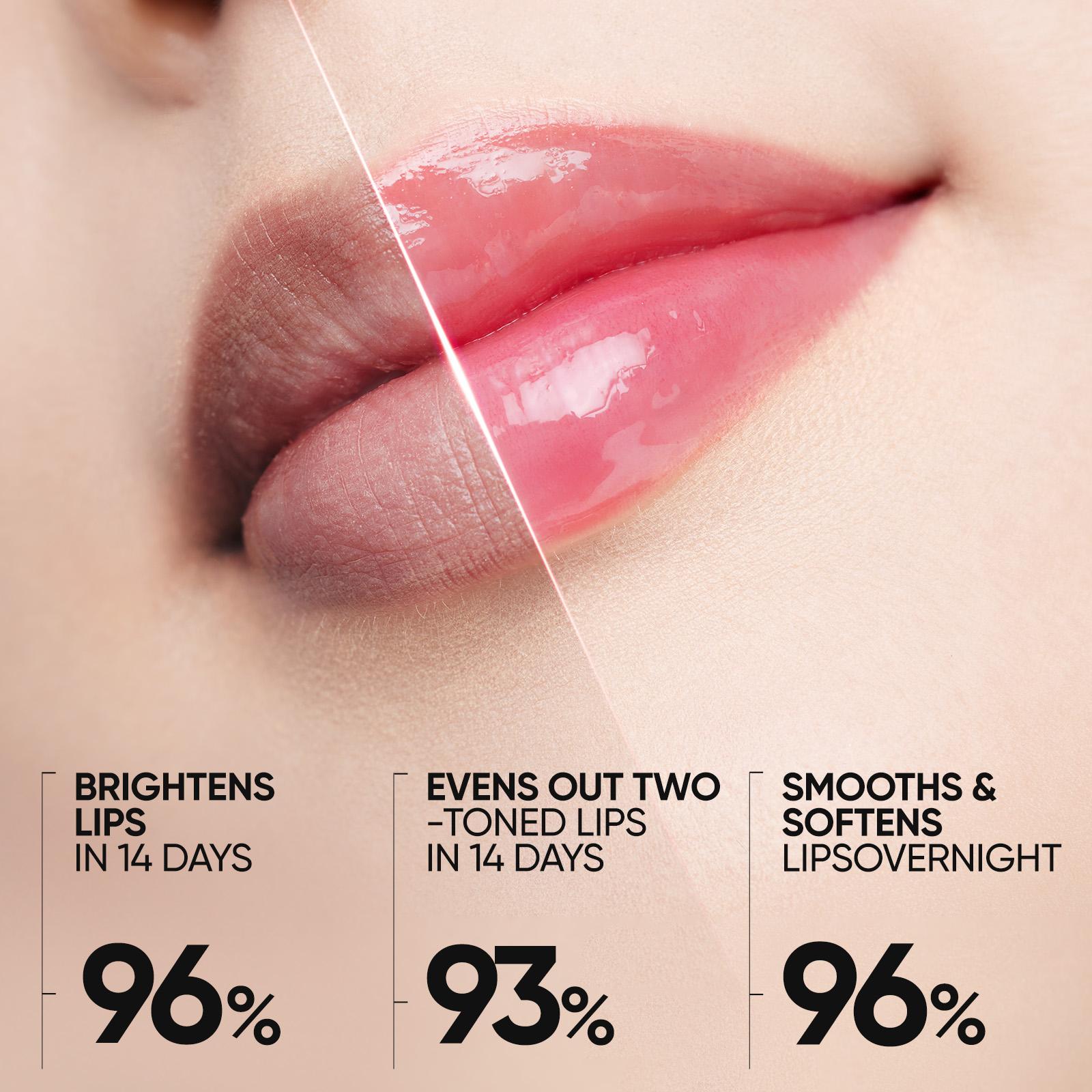 [Recommended by Cardi B] SKINTIFIC Hydrating Brightening Lip Serum with Hyaluronic Acid & Peptide for Radiant Lips Gentle Glossy Korean Beauty Makeup Balm Shea Smooth Moisture with Cooling Metal Roller Applicator