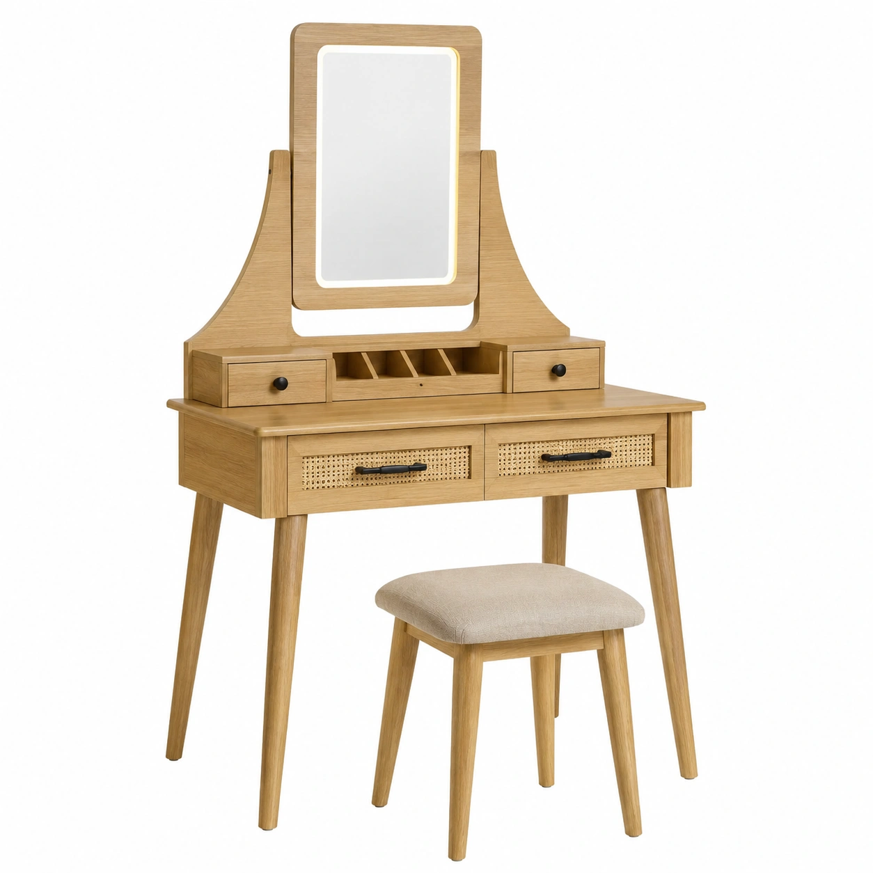 Tocador moderno Roble natural-homeltica