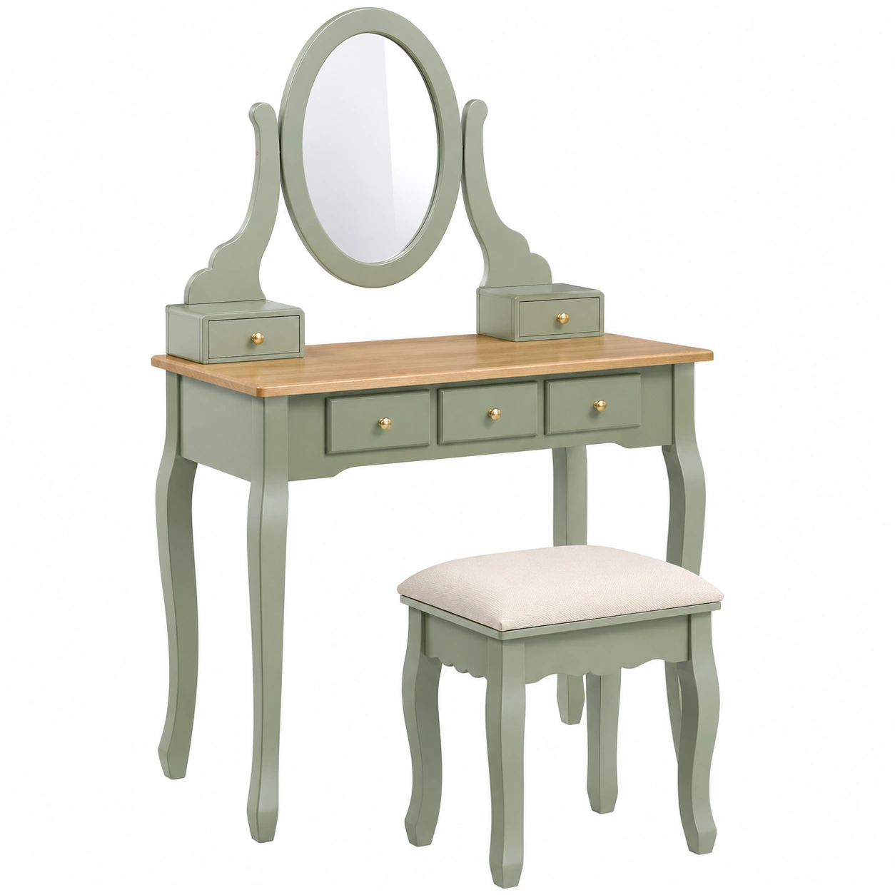 Tocador Vintage Sage-homeltica