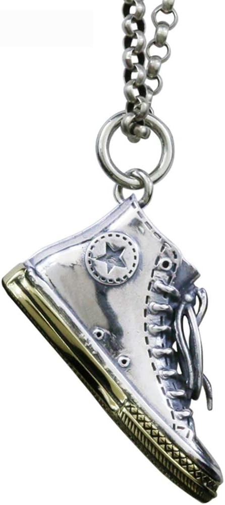 Collar amuleto para hombre - Colgante de 33 x 13 mm - Cadena ajustable de 45 a 70 cm - Joya de protección y buena suerte para regalo-Cozygetbay