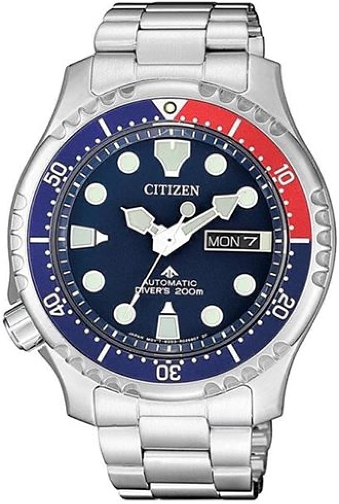 Reloj automático Citizen Promaster NY0086-83L - Diver para hombre - Caja y brazalete de acero - Resistencia al agua hasta 200 m-Cozygetbay