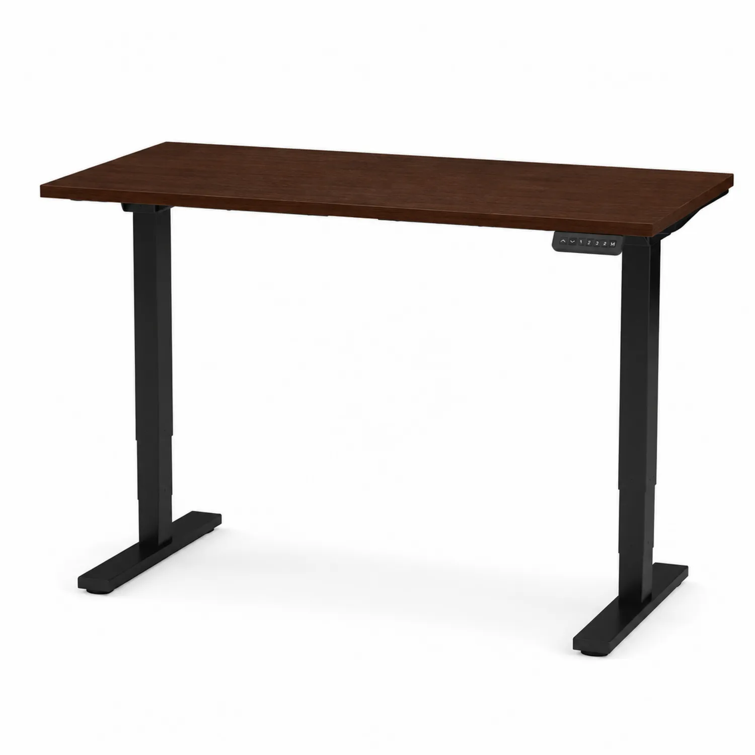 Mesa ajustable de madera y metal 120cm x 60cm-Fjordlivingco