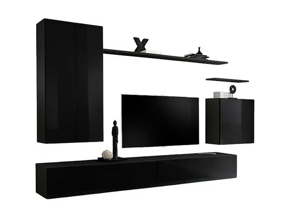 Wohnzimmer und Flur,Wohnzimmermöbel,TV-Wand-LIVINARISE