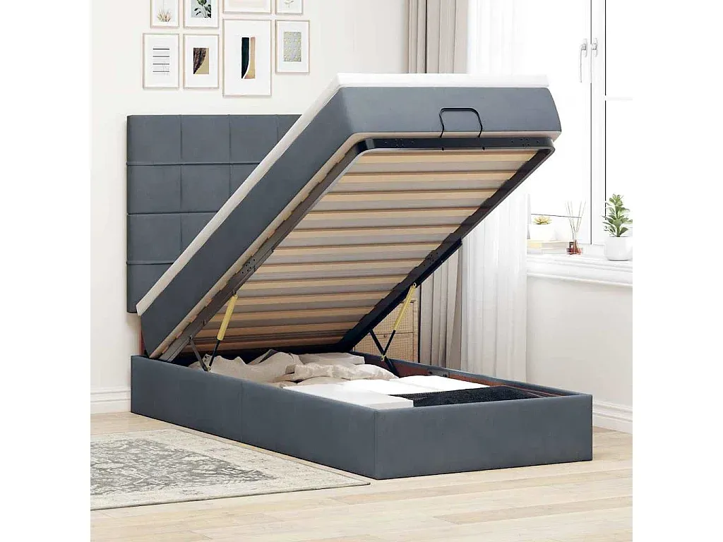 Schlafzimmer,Bereich Bett,Bettrahmen-LIVINARISE