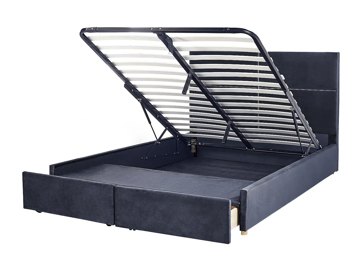 Schlafzimmer,Bereich Bett,Bett mit Bettkasten-LIVINARISE