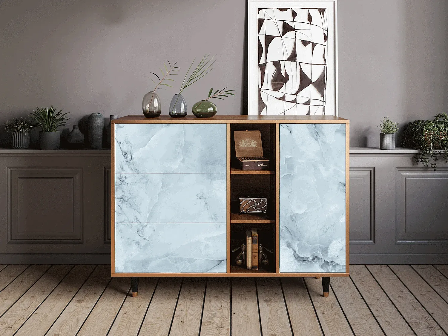 Esszimmer und Küche,Esszimmermöbel,Sideboard-LIVINARISE