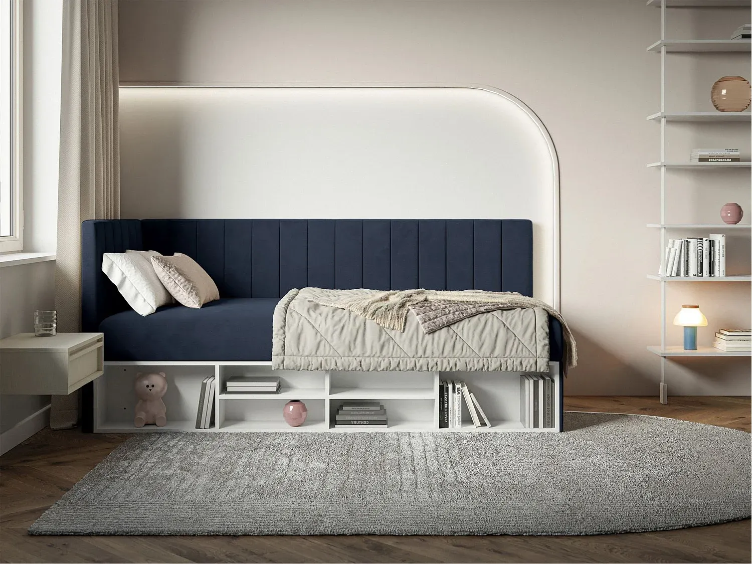 Schlafzimmer,Bereich Bett,Sofabett-LIVINARISE