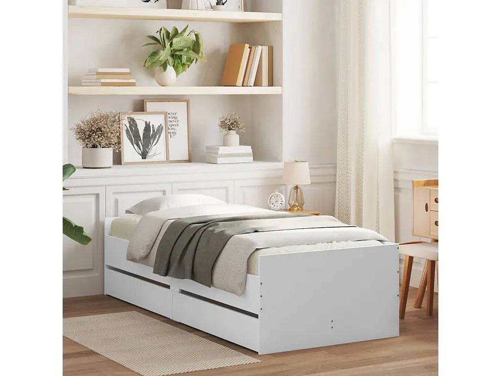 Schlafzimmer,Bereich Bett,Bettrahmen-LIVINARISE