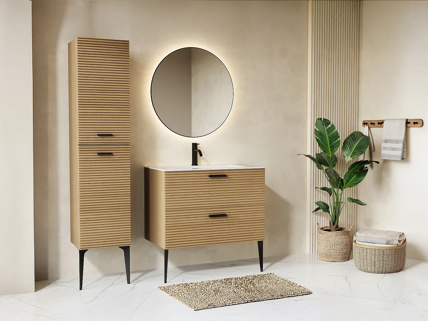 Badezimmer,Bereich Badezimmermöbel,Badschrank-LIVINARISE