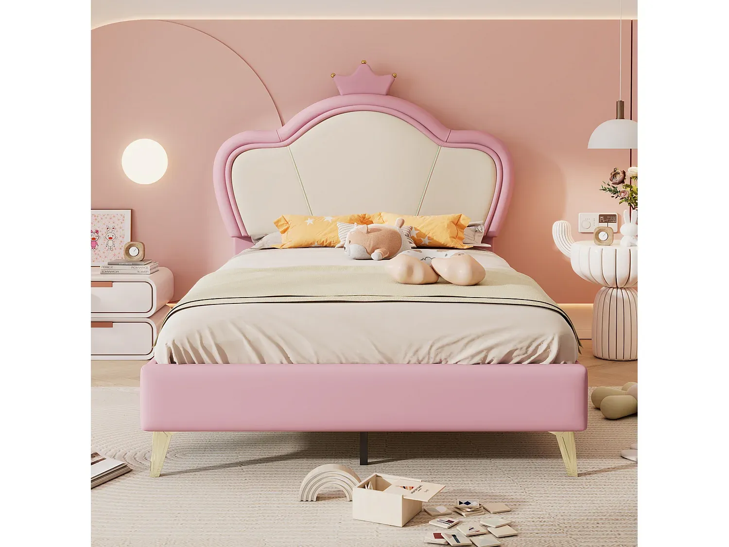 Schlafzimmer,Bereich Bett,Bettrahmen-Nestalunoa