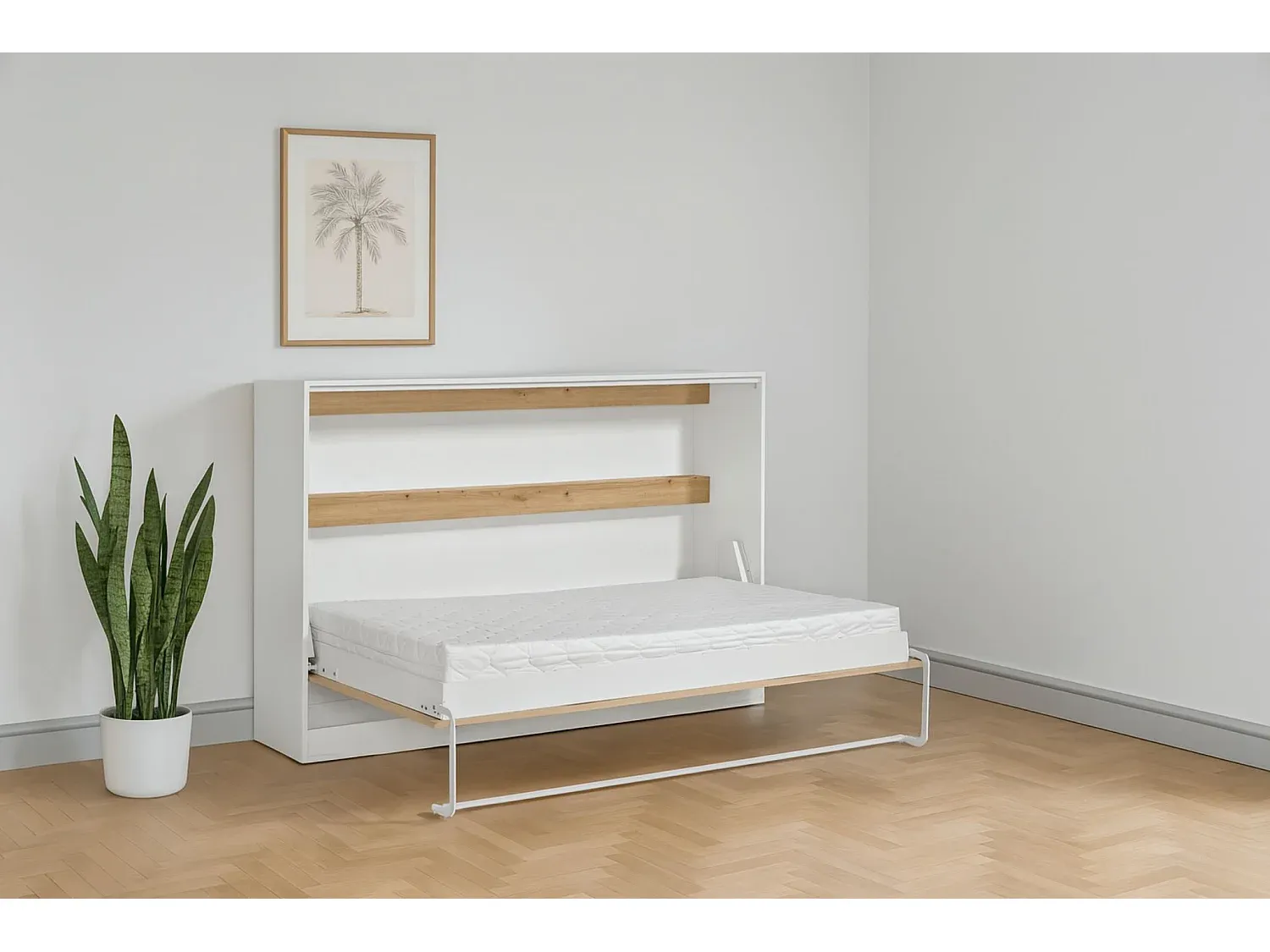 Schlafzimmer,Bereich Bett,Schrankbett-Nestalunoa