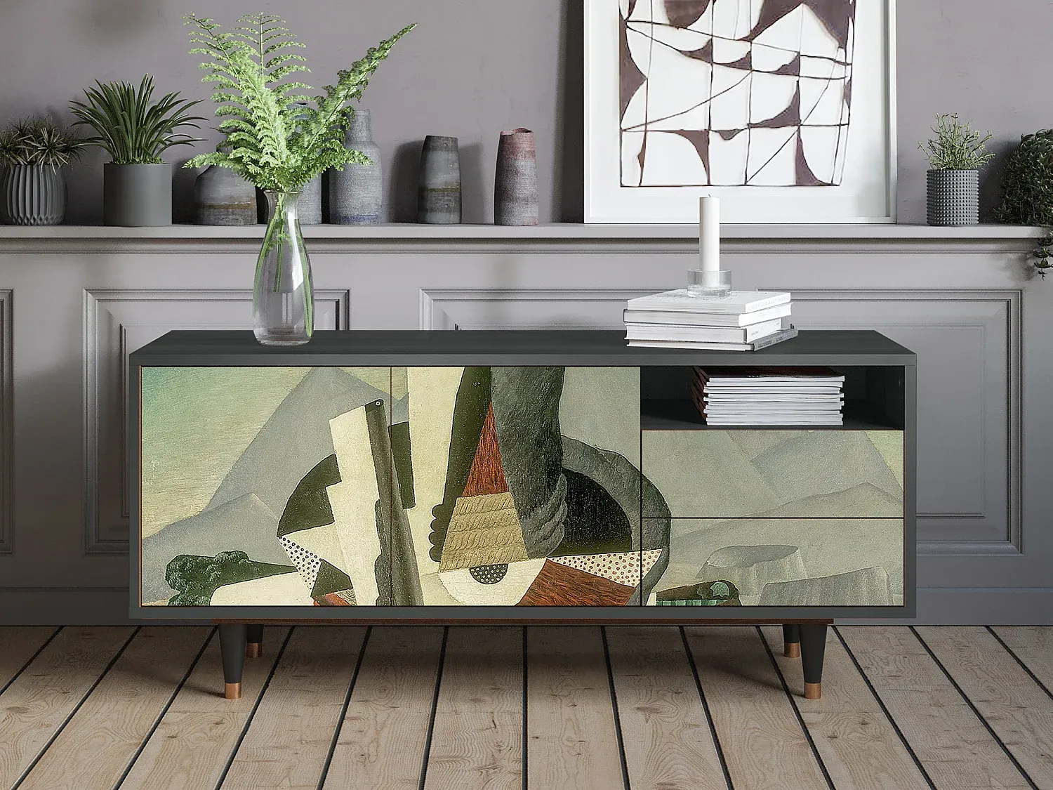 Wohnzimmer und Flur,Wohnzimmermöbel,TV-Board-Nestalunoa